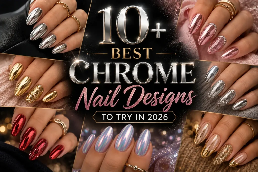 10+ Best Chrome Nail Designs to Try in 2026