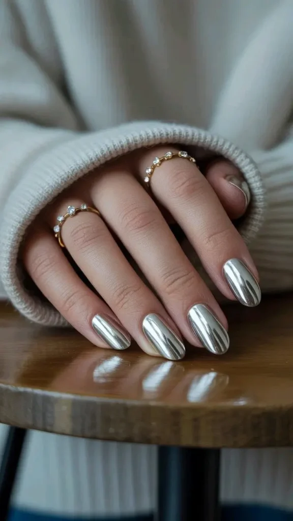 Chrome Nail Designs Pinterest