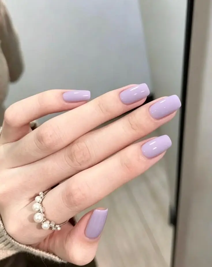 Lavender Nails Pinterest