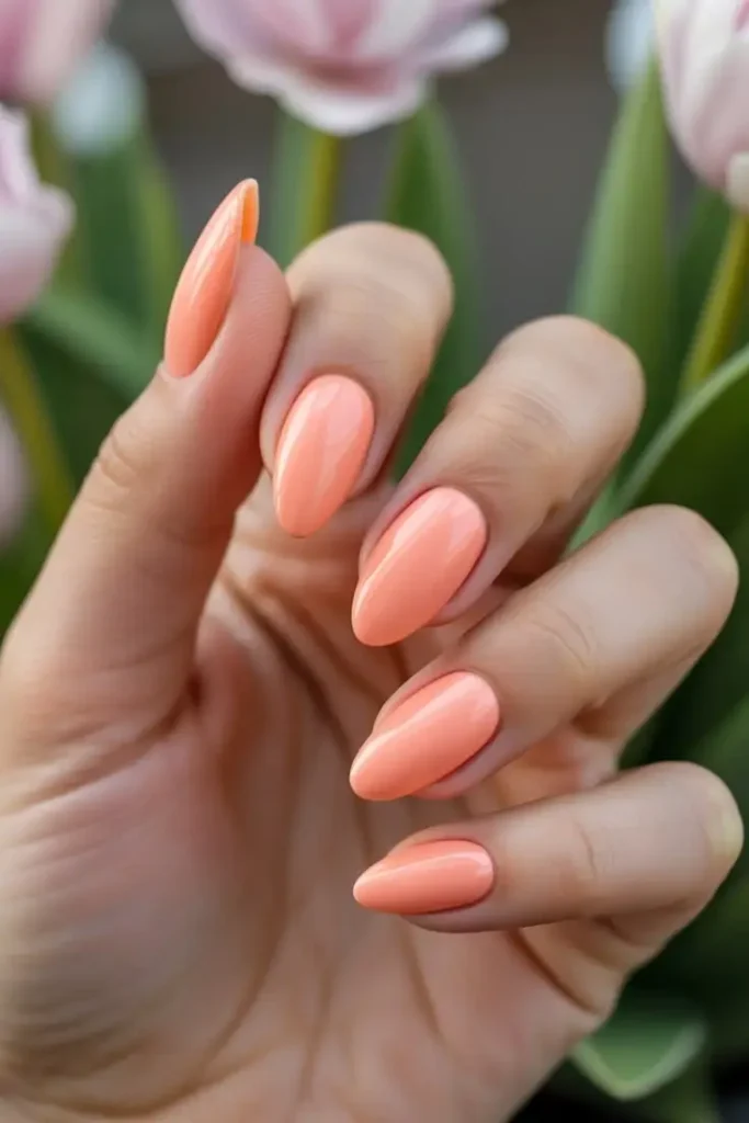 Light Coral Nail Polish