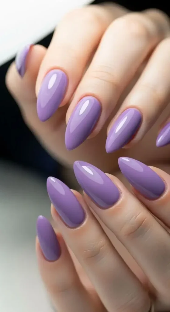 Purple Nail Designs Simple