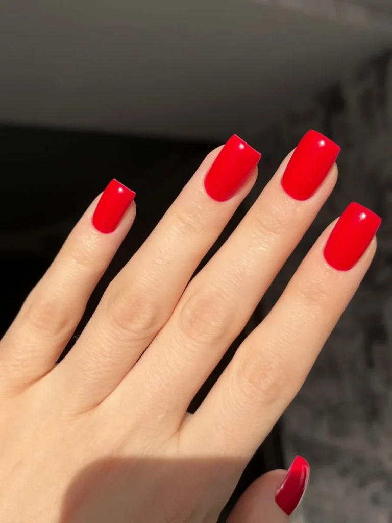 Red Aspen Nails