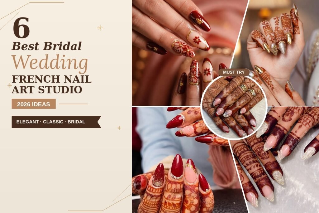Top 6 Wedding French Nails Bridal Nail Art Studio 2026