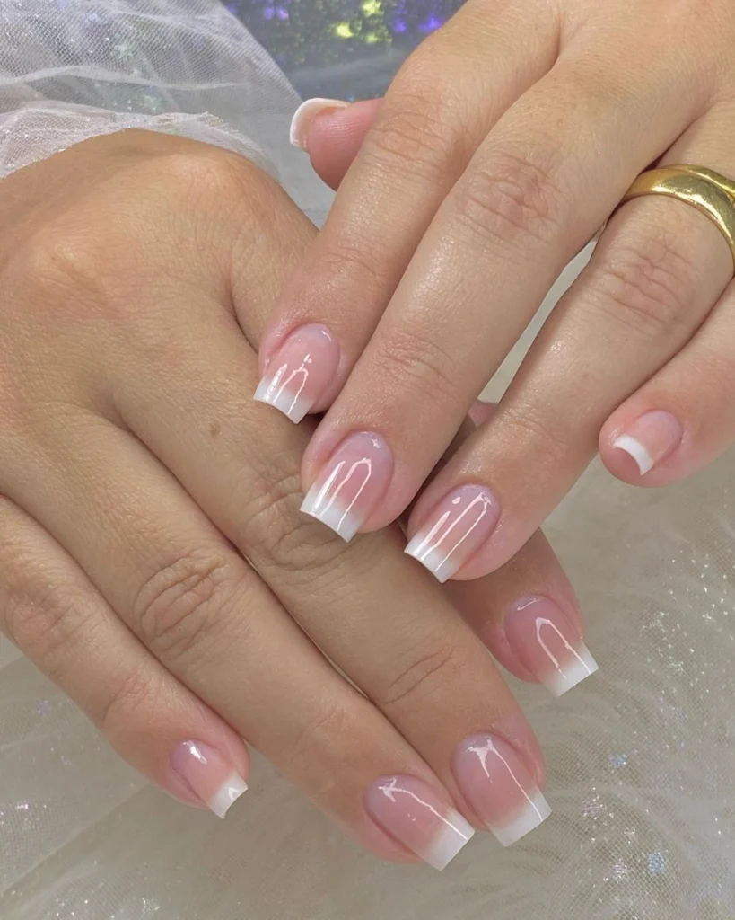 Wedding French Nails