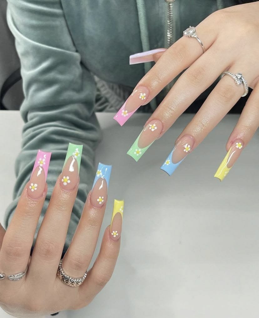 spring easter nail designs