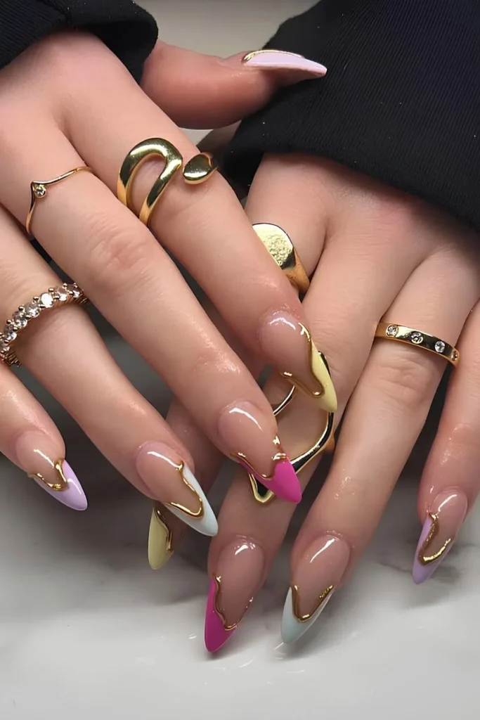 Acrylic Press On Nails Designs