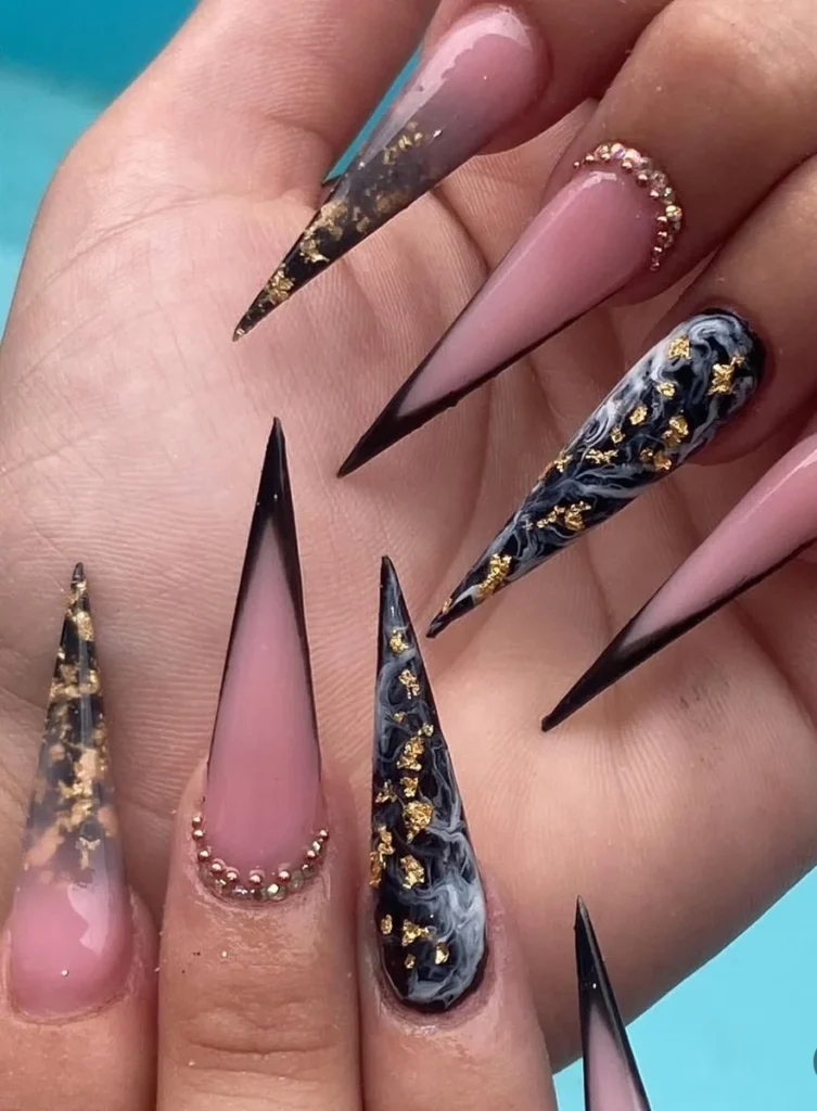 Stiletto Nail Designs
